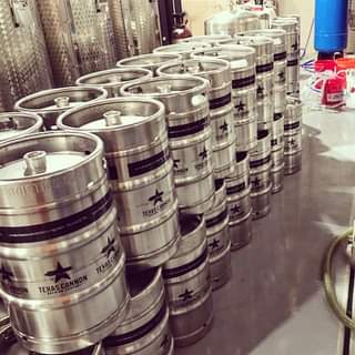 Kegging on a beautiful Texas morning☀️? #beer #texas #craftbeer #texashillcountr