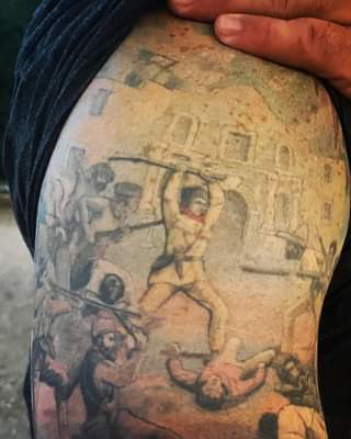 Best tattoo EVER!  Happy 4th of July weekend ? Take a moment to be thankful to a